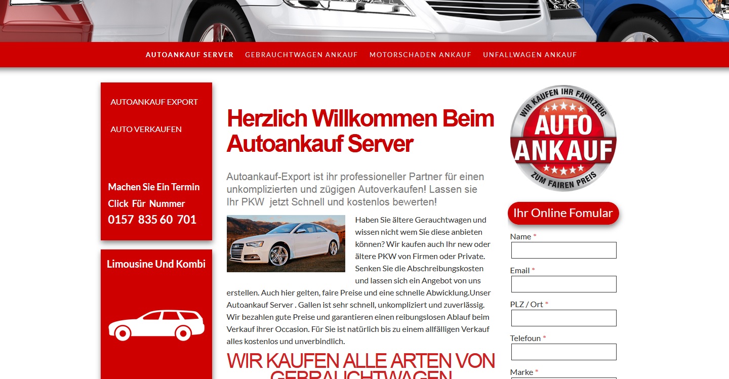 Extra Service bei Autoankauf-Exports