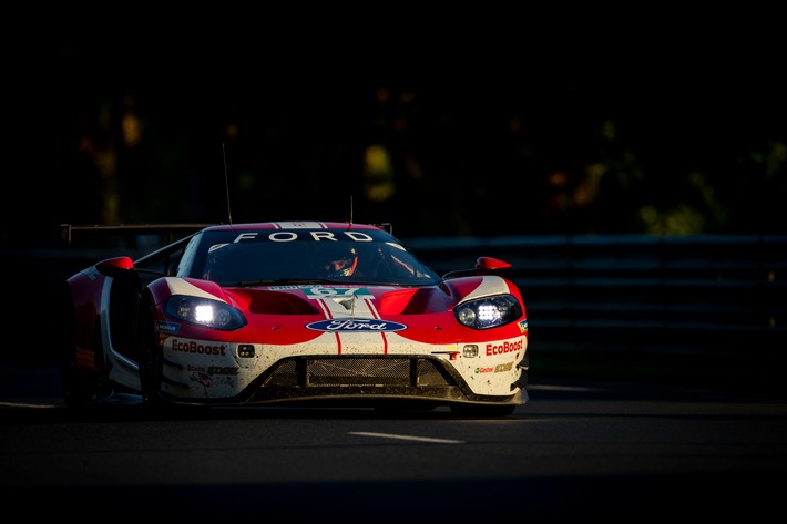 Ford geht aus GTE-Startreihe eins ins 24-Stunden-Abenteuer von Le Mans