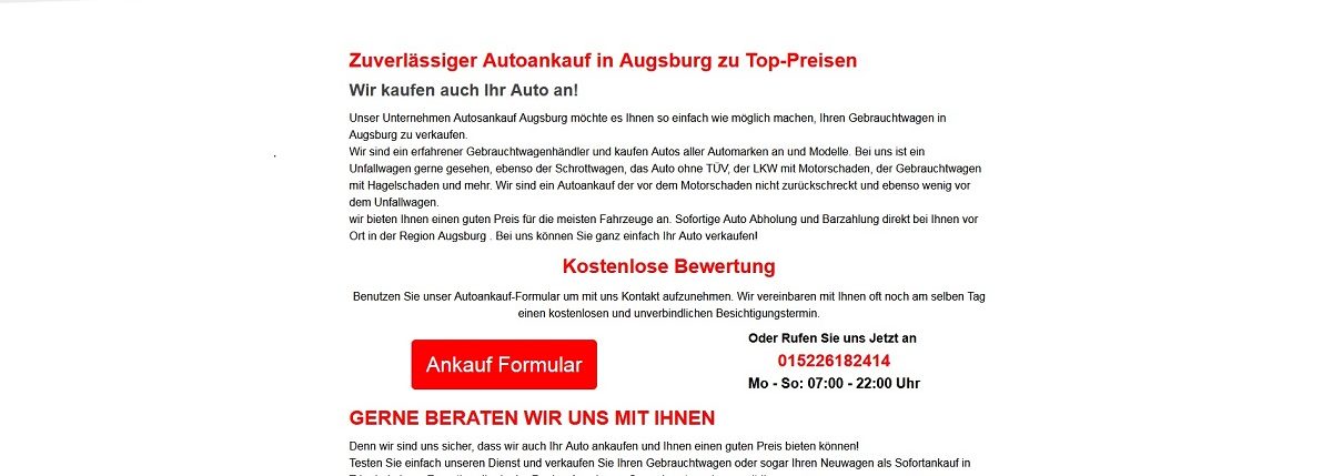 Autoankauf Osnabrück kauft alle Marken an
