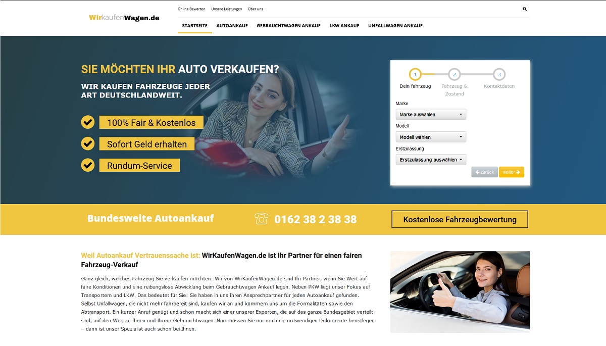 Autoankauf Potsdam: unkompliziert und transparent