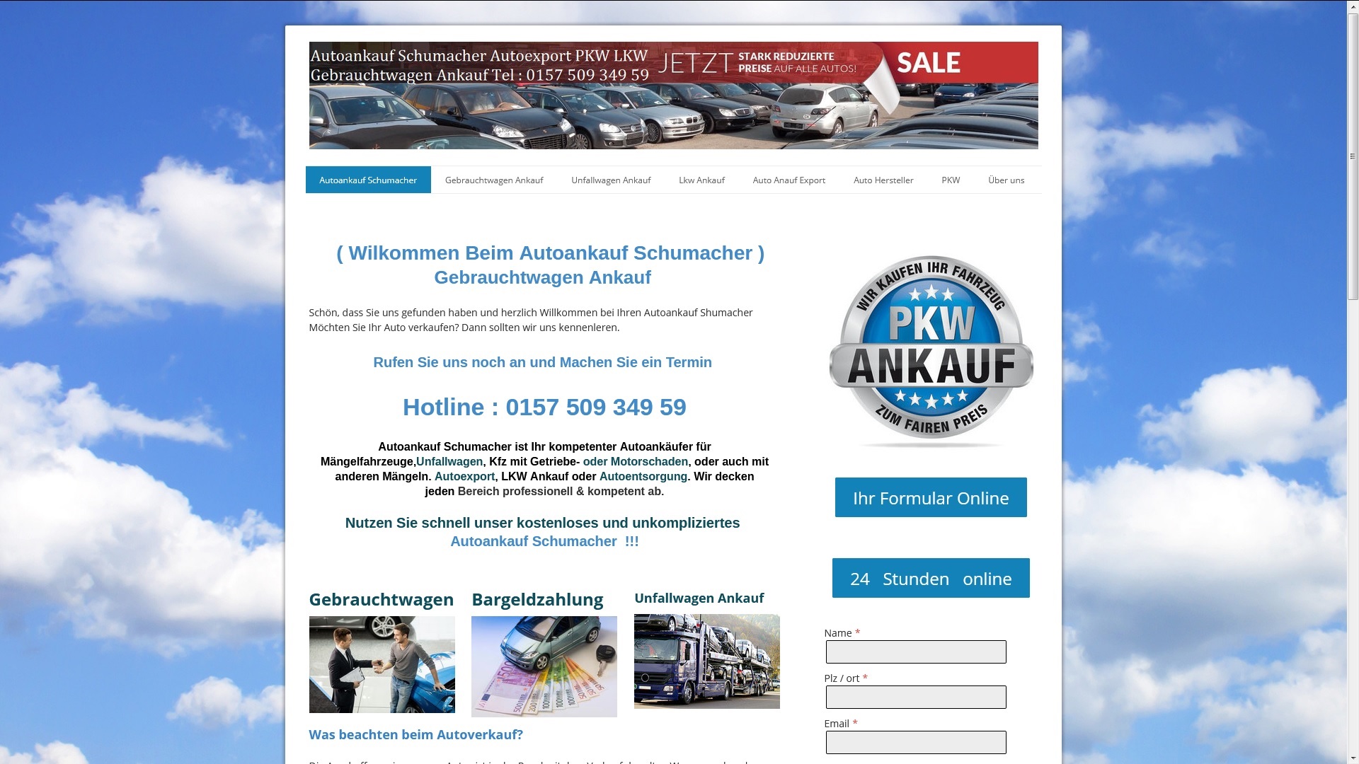 Unkomplizierter Autoankauf in Kassel | von AutoAnkauf Schumacher.de