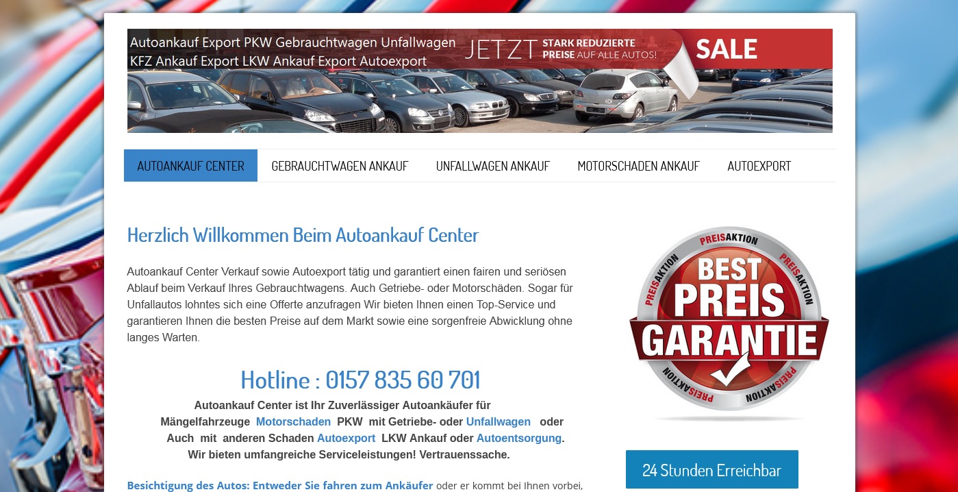Autoankauf Bergkamen | Möchten Sie ihr Auto Verkaufen in Bergkamen