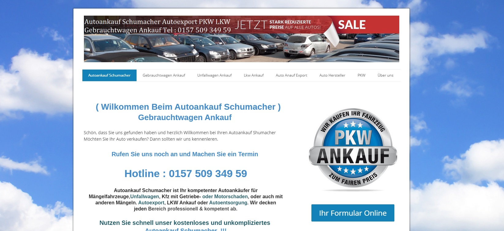 Autoankauf Recklinghausen bietet dir einen fairen und unkomplizierten Autoankauf